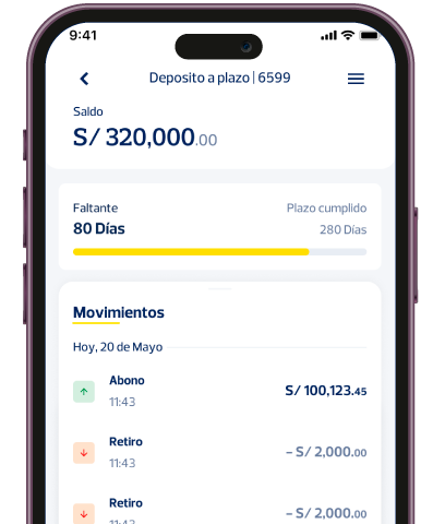 Abre hoy tu Depósito a Plazo